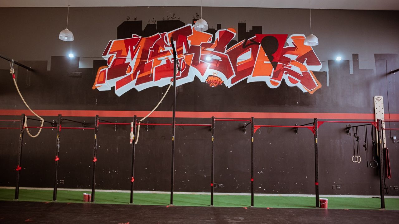 Imagem da estrutura da academia