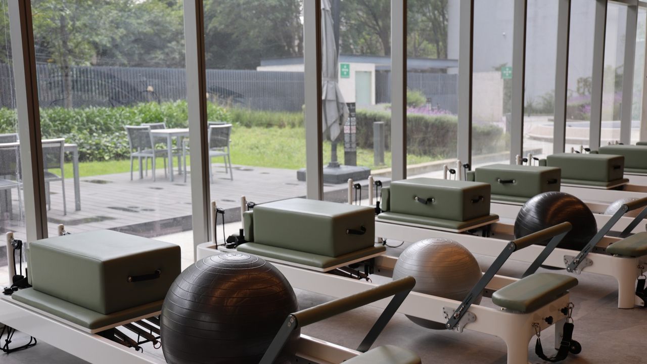 Imagem da estrutura da academia