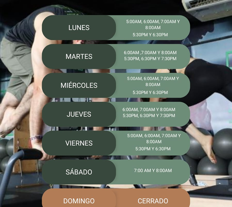 Imagem da estrutura da academia