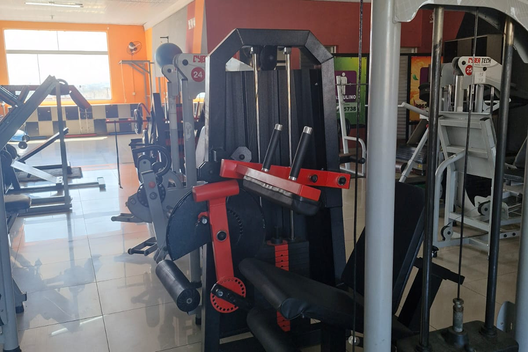 Imagem da estrutura da academia