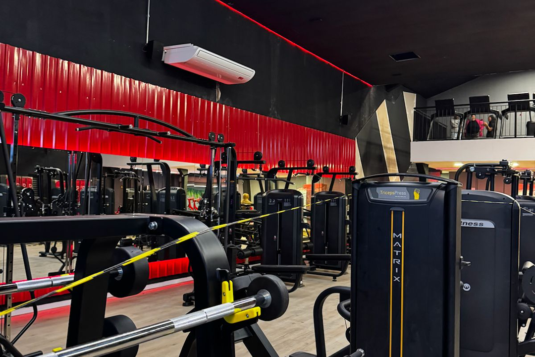 Imagem da estrutura da academia