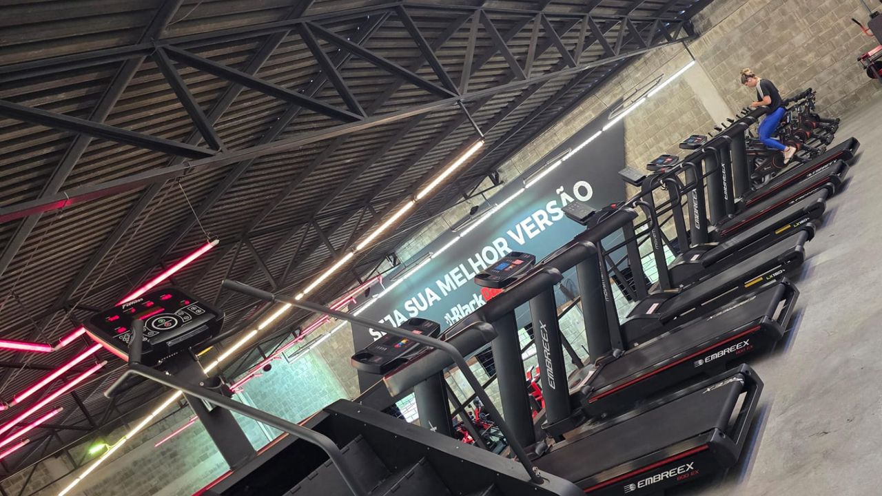 Imagem da estrutura da academia