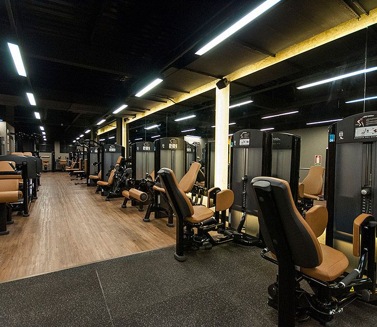 Imagem da estrutura da academia