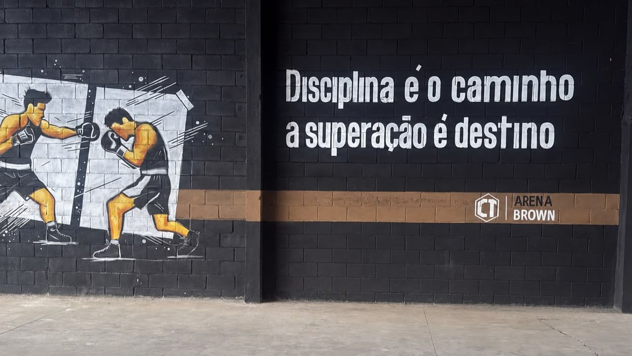Imagem da estrutura da academia