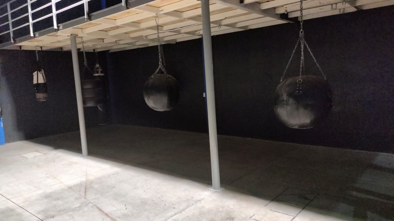 Imagem da estrutura da academia