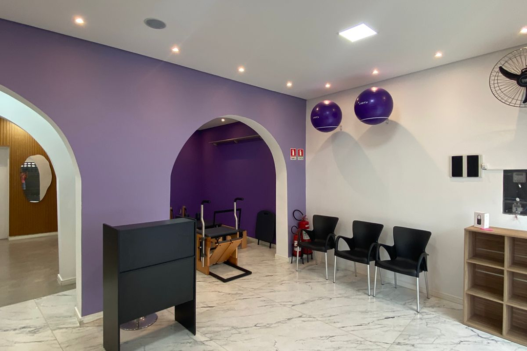 Imagem da estrutura da academia