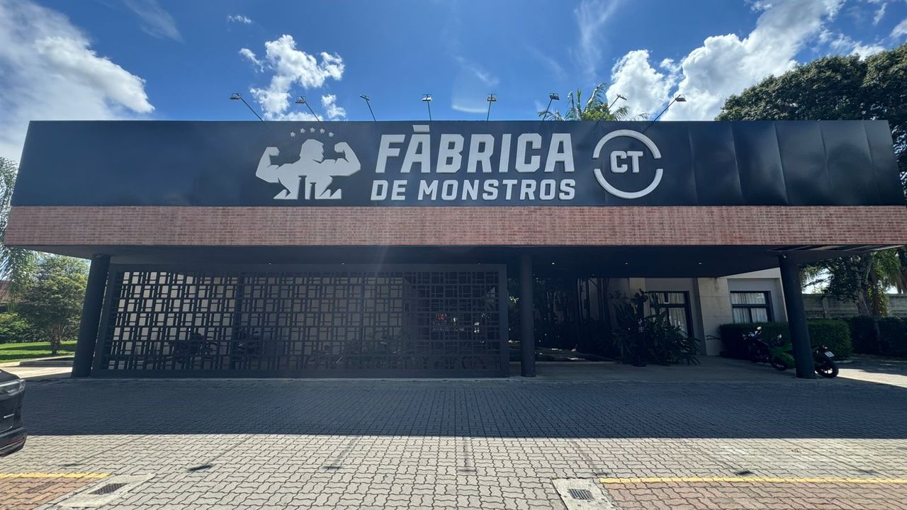 Imagem da estrutura da academia