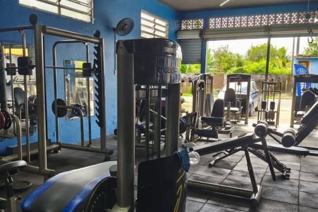 Imagem da estrutura da academia