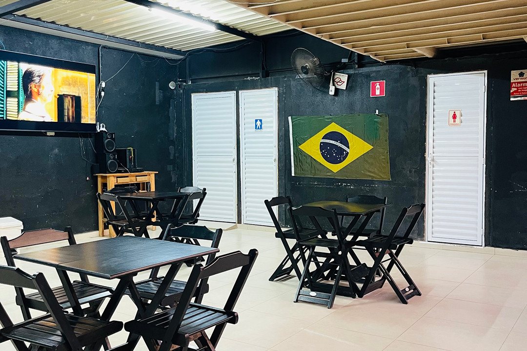 Imagem da estrutura da academia