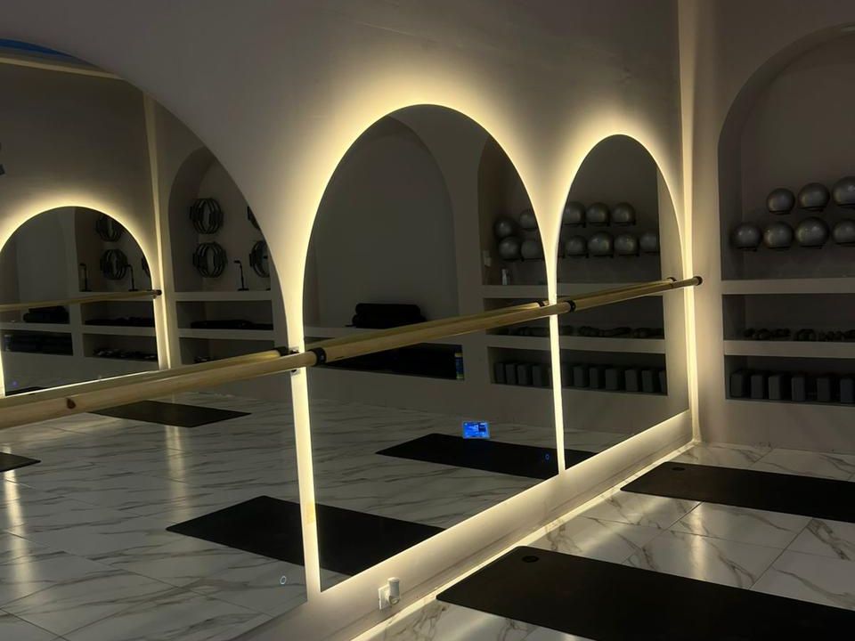 Imagem da estrutura da academia