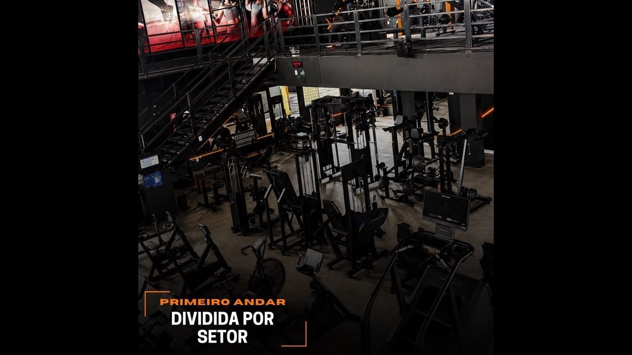 Imagem da estrutura da academia