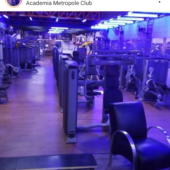 Imagem da estrutura da academia