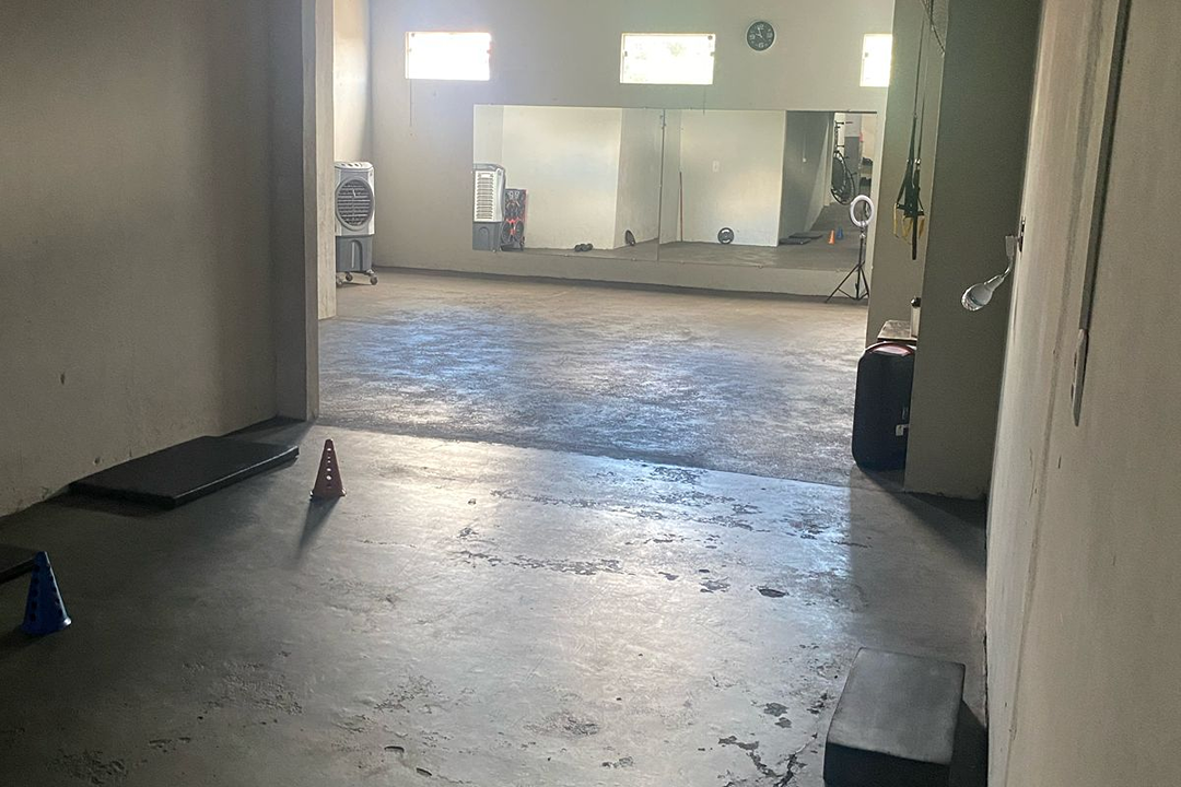 Imagem da estrutura da academia