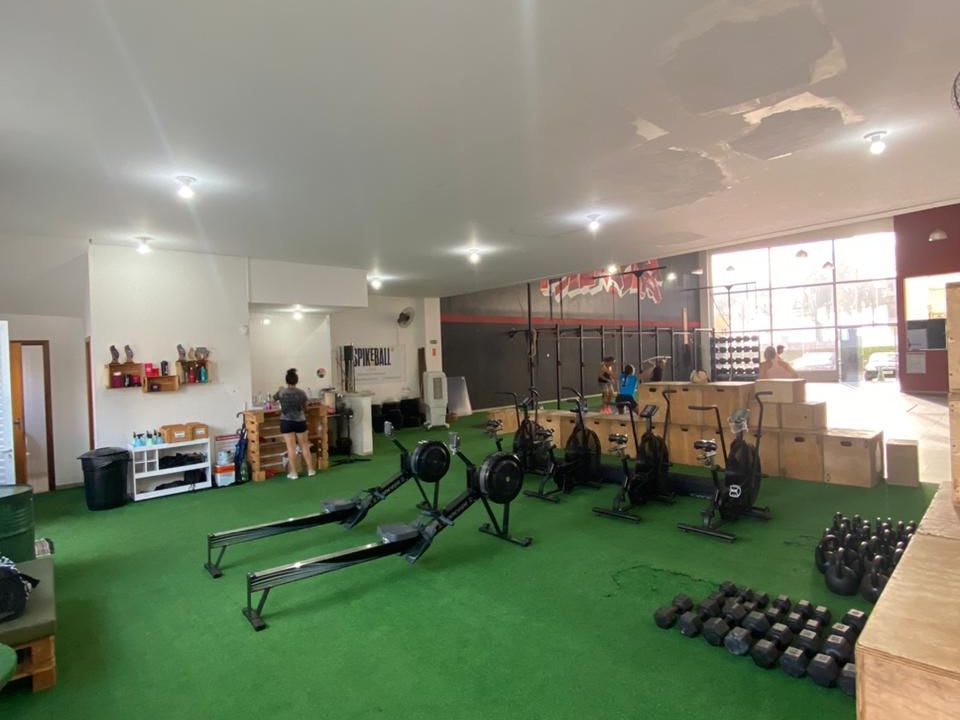 Imagem da estrutura da academia