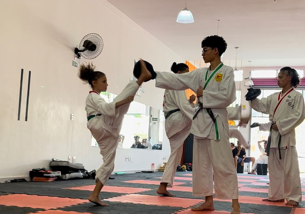 Imagem da estrutura da academia