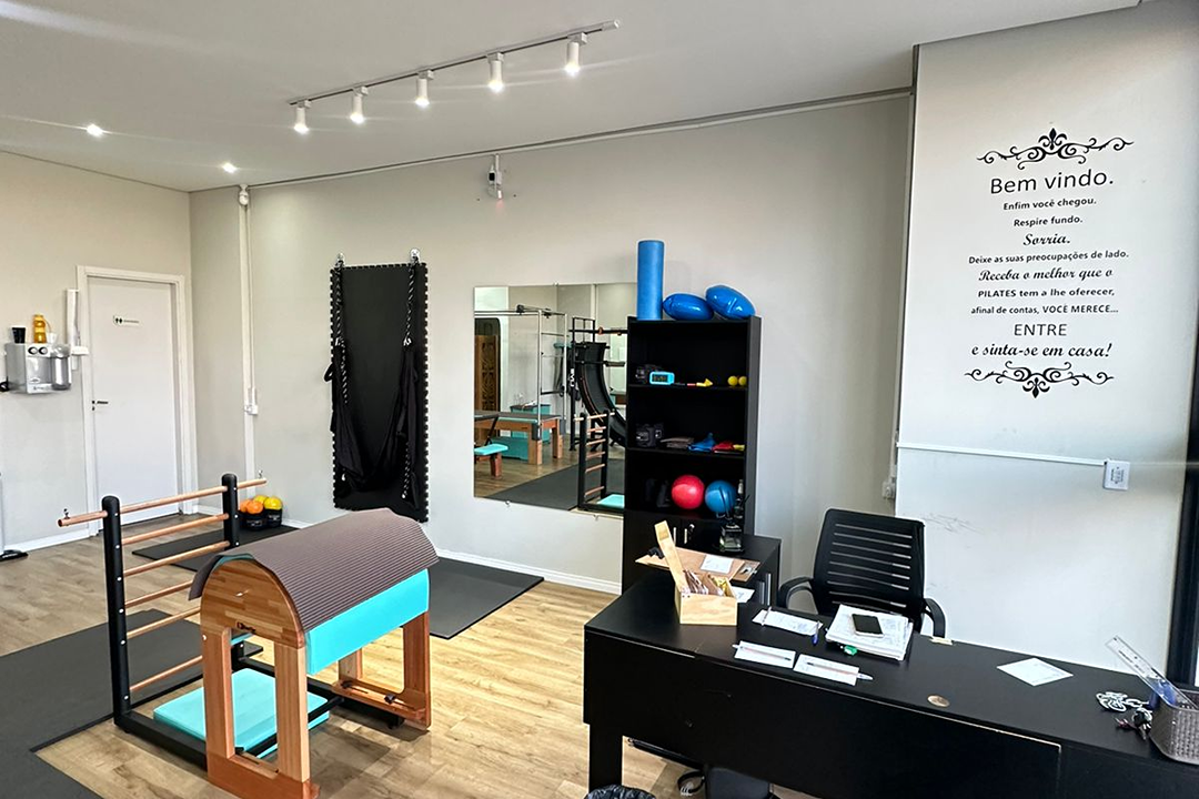 Imagem da estrutura da academia