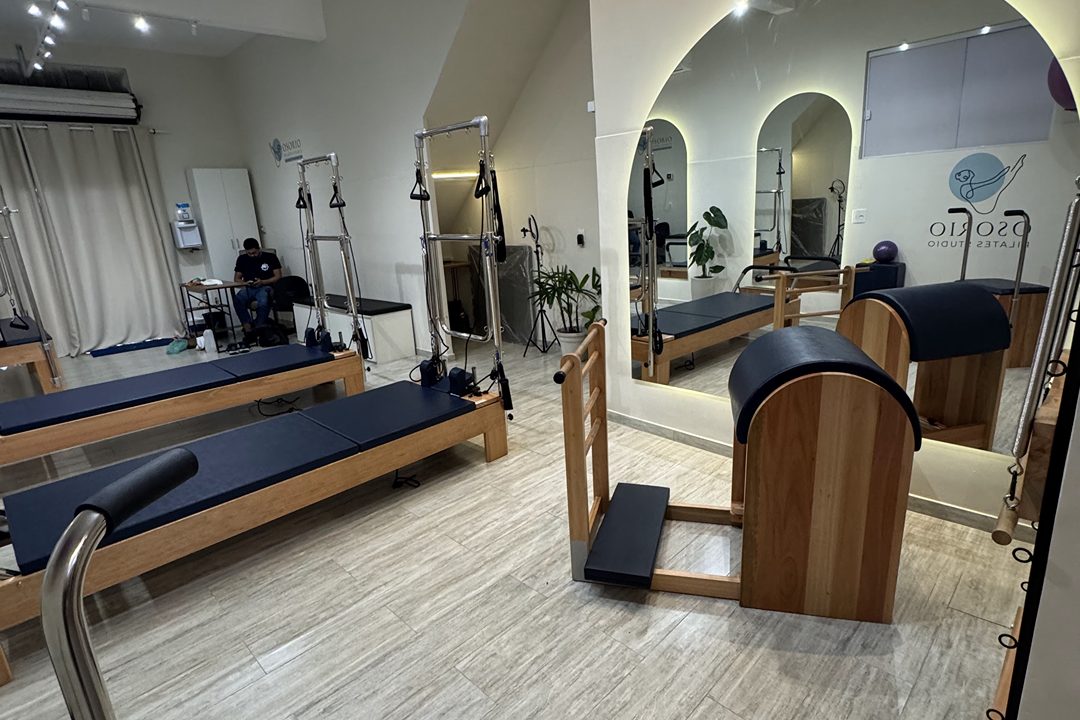 Imagem da estrutura da academia