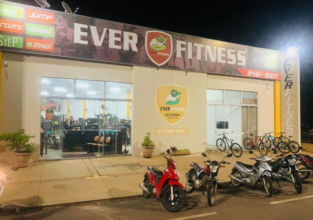 Imagem da estrutura da academia