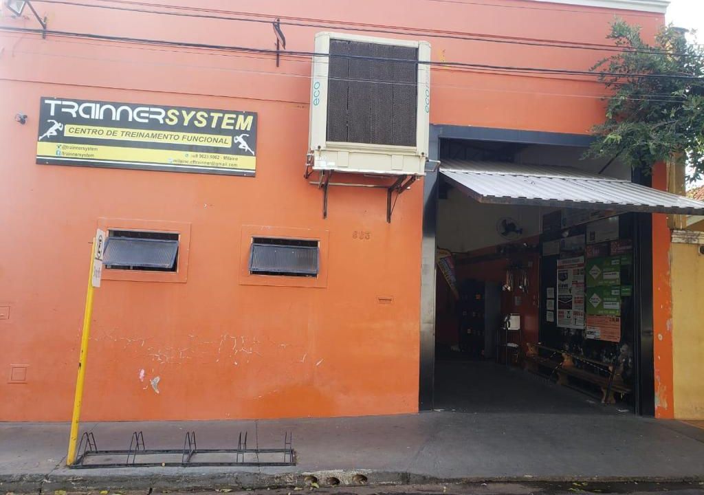 Imagem da estrutura da academia