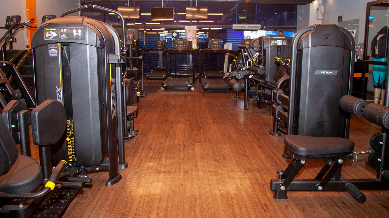 Imagem da estrutura da academia