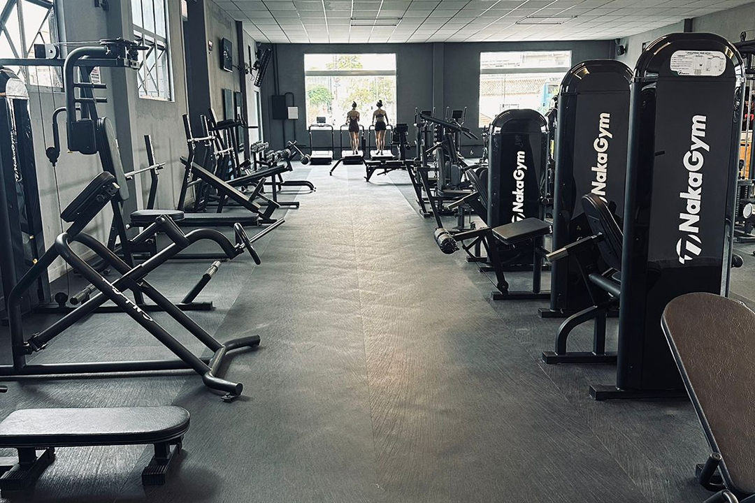 Imagem da estrutura da academia