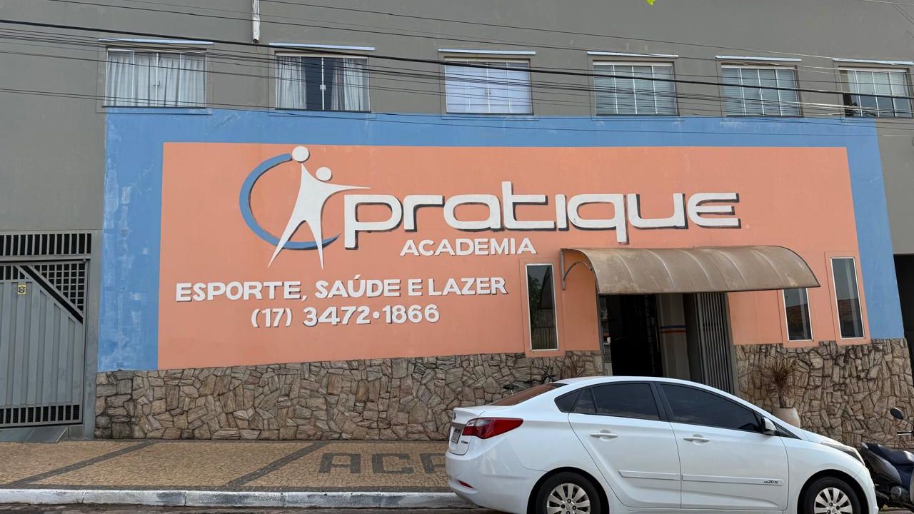 Imagem da estrutura da academia