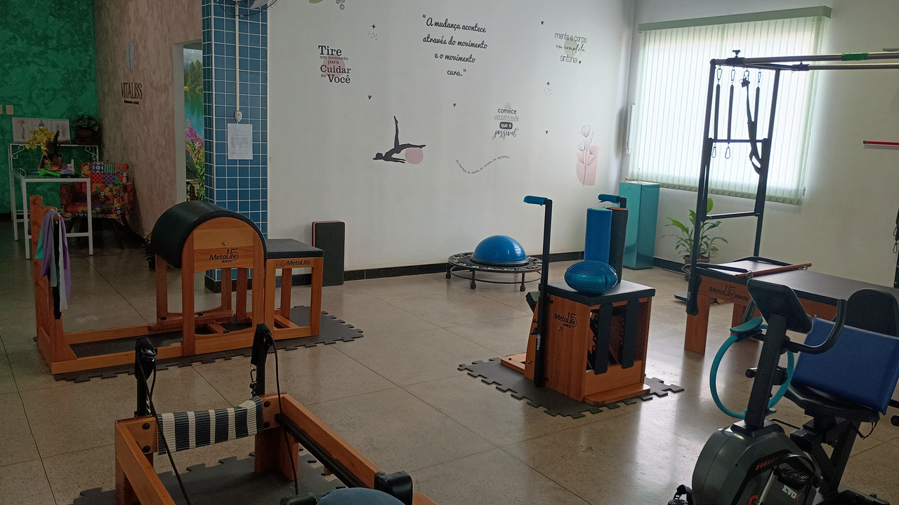 Imagem da estrutura da academia