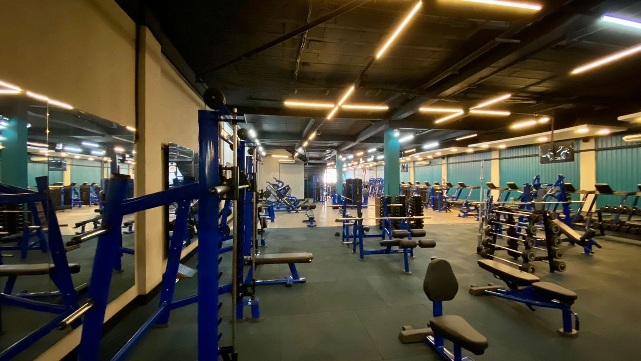 Imagem da estrutura da academia