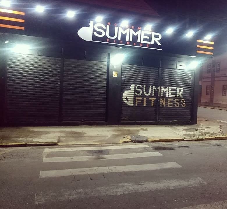 Imagem da estrutura da academia