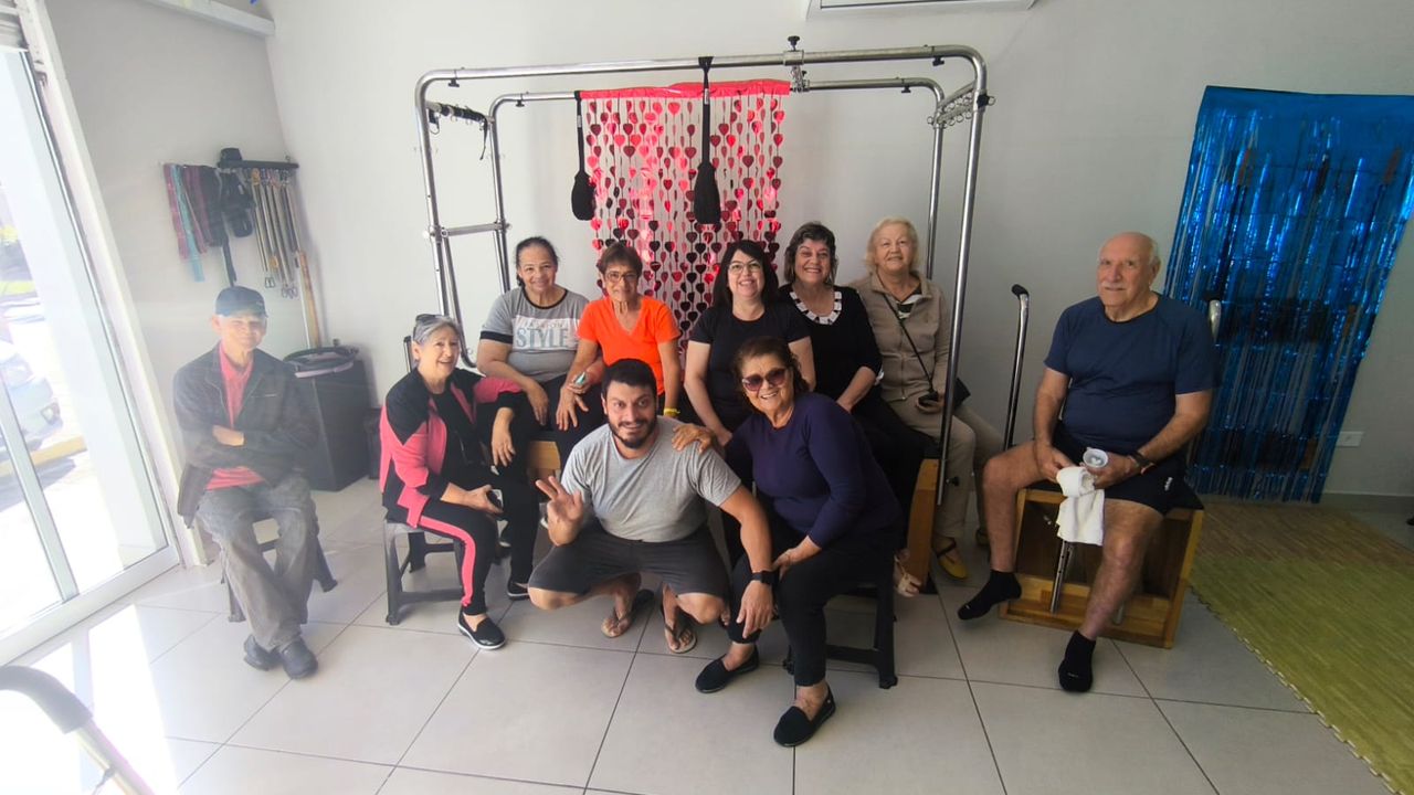 Imagem da estrutura da academia