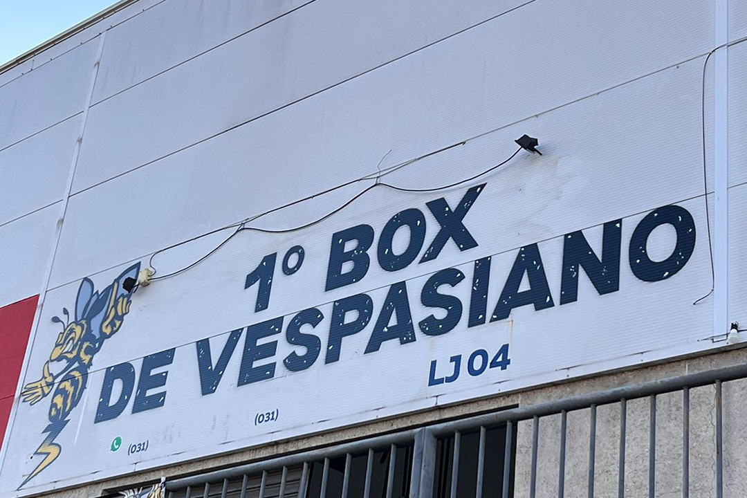 Imagem da estrutura da academia