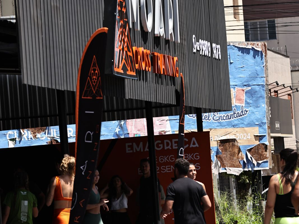 Imagem da estrutura da academia