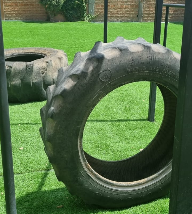 Imagem da estrutura da academia