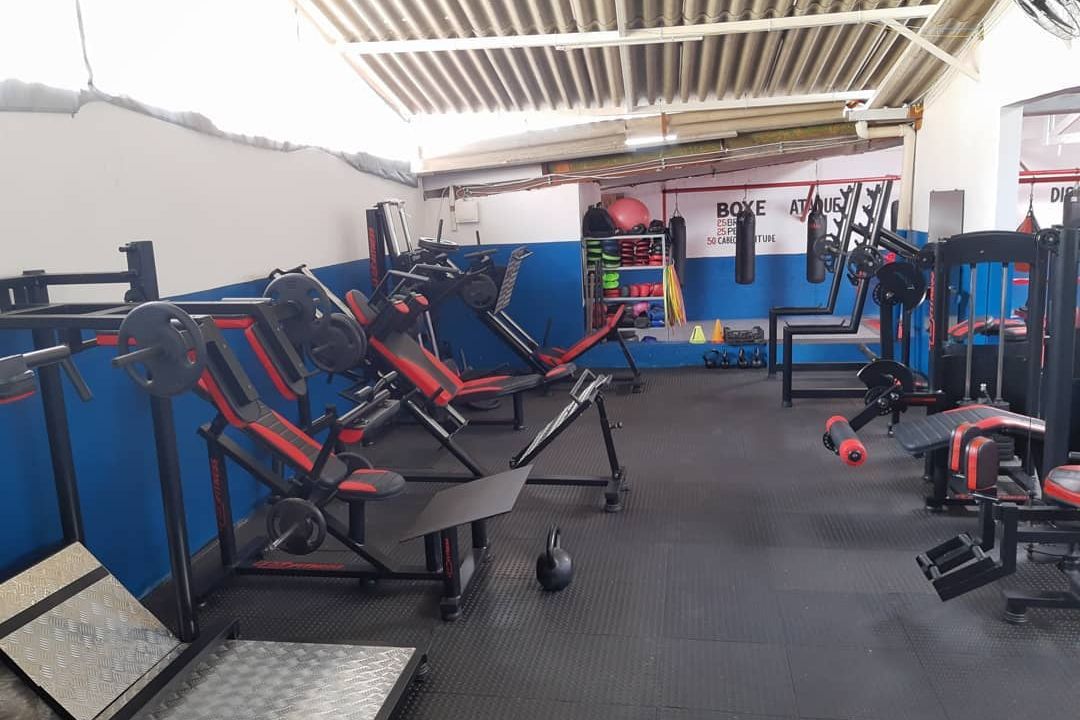 Imagem da estrutura da academia