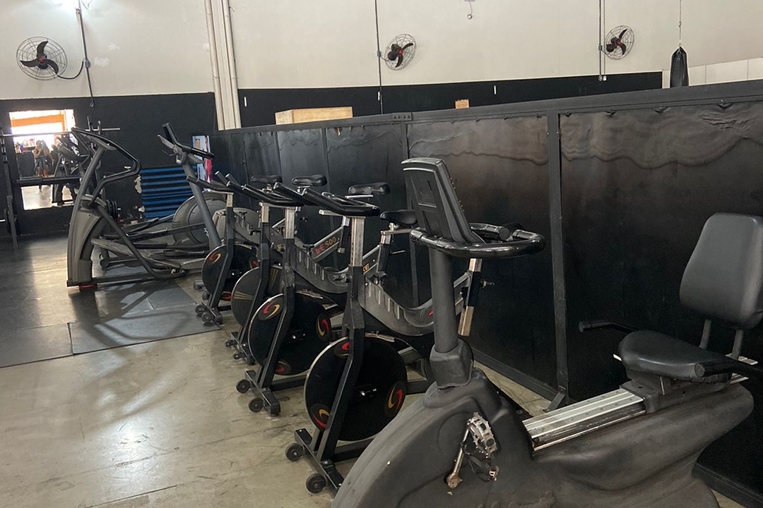 Imagem da estrutura da academia