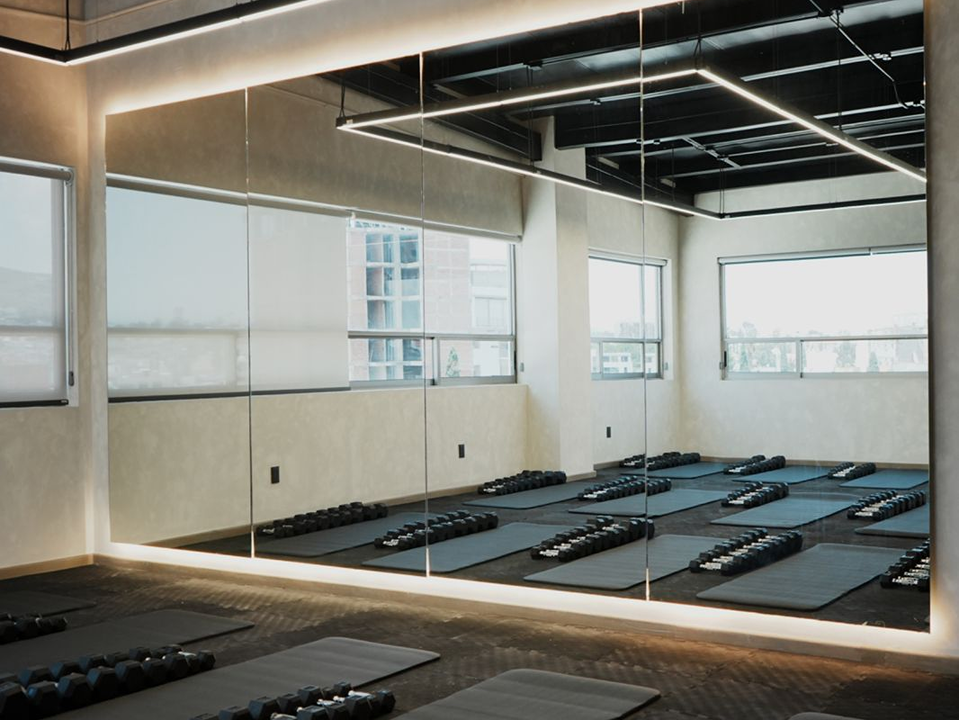 Imagem da estrutura da academia