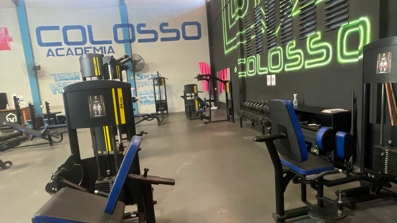 Imagem da estrutura da academia