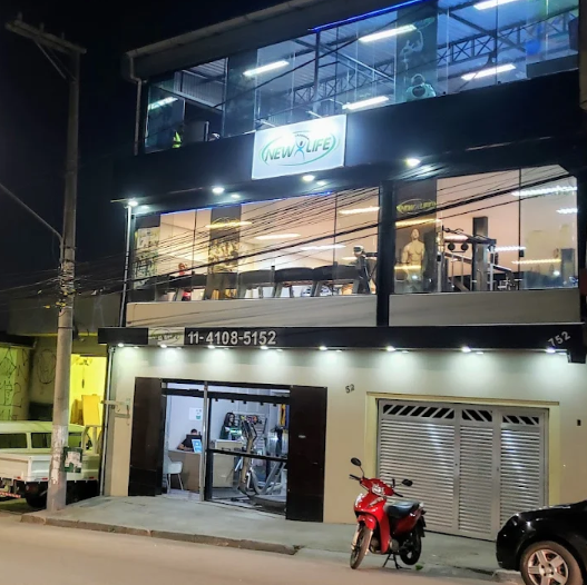 Imagem da estrutura da academia