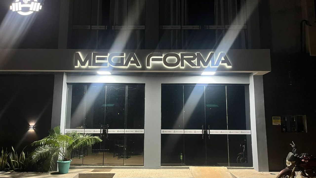 Imagem da estrutura da academia