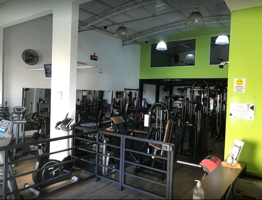 Imagem da estrutura da academia