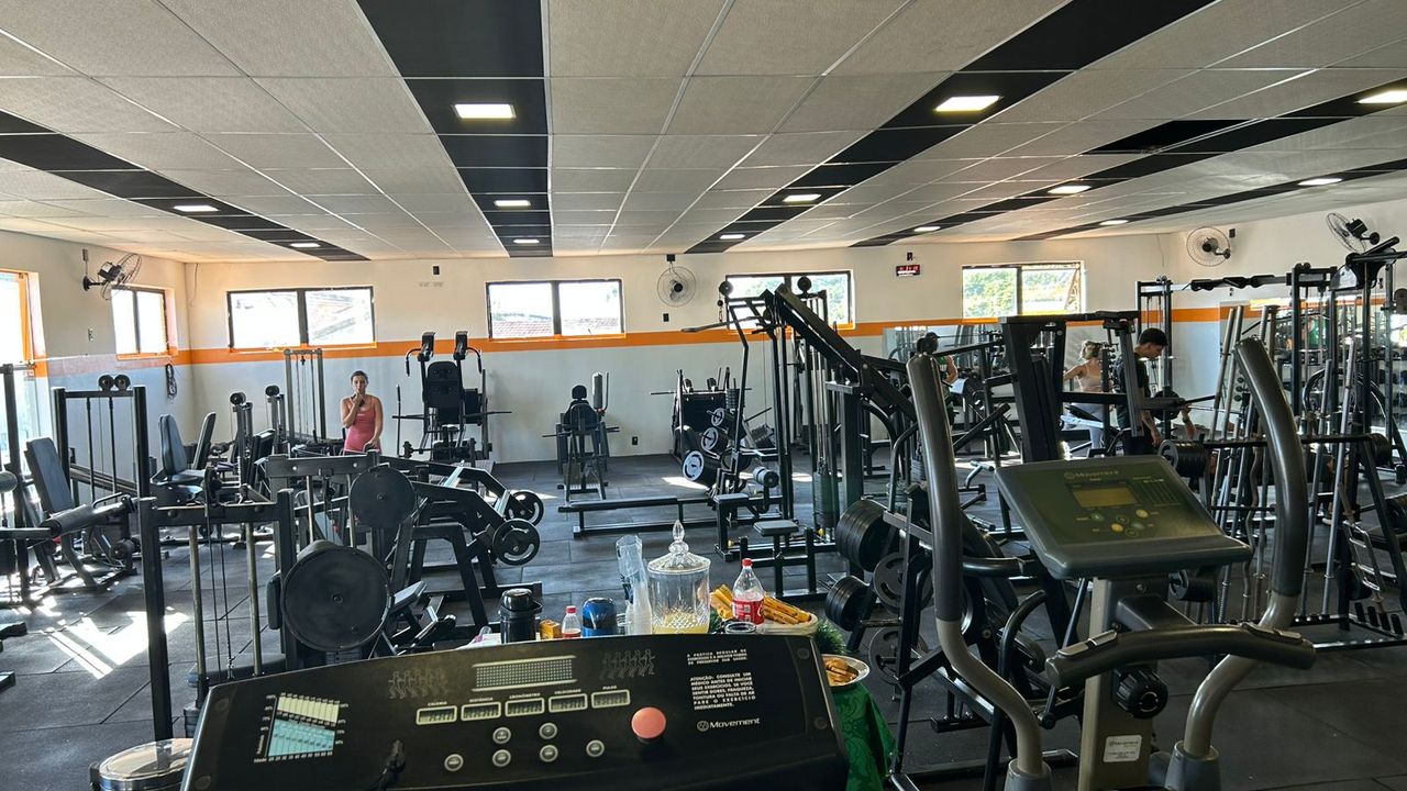 Imagem da estrutura da academia