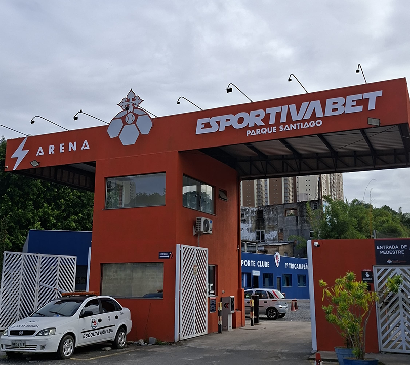Imagem da estrutura da academia