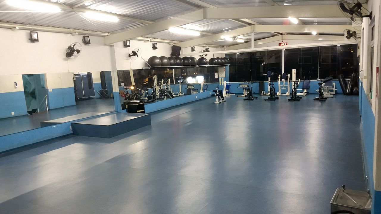 Imagem da estrutura da academia