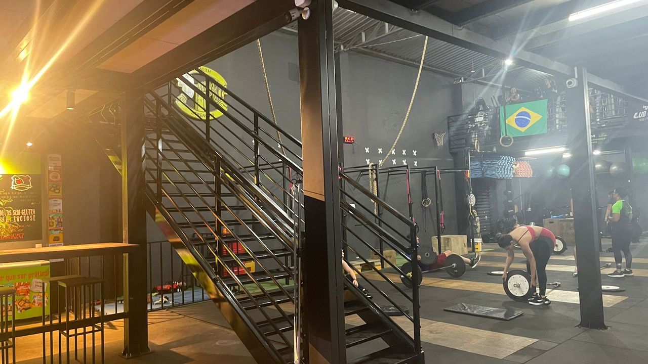 Imagem da estrutura da academia