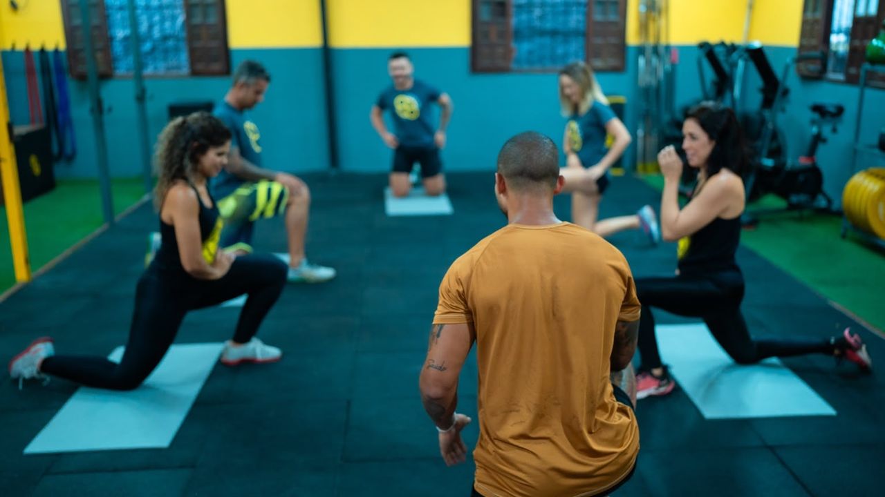 Imagem da estrutura da academia