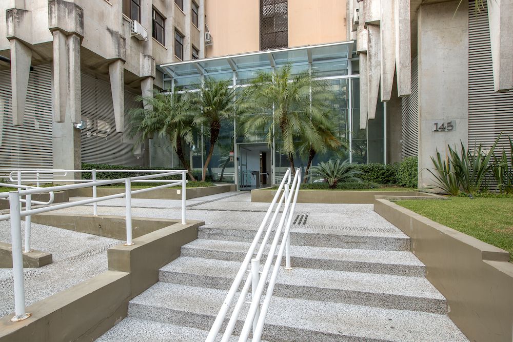 Imagem da estrutura da academia