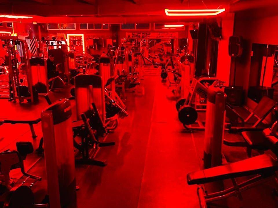 Imagem da estrutura da academia