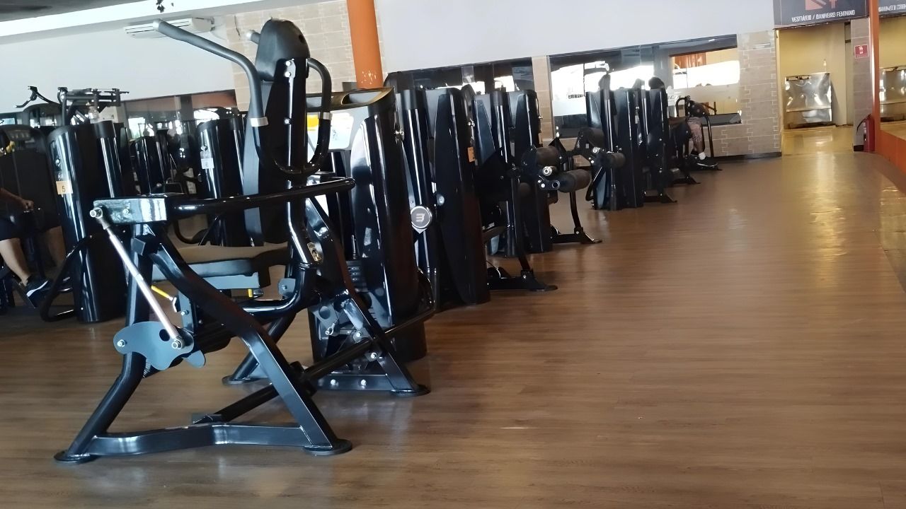 Imagem da estrutura da academia