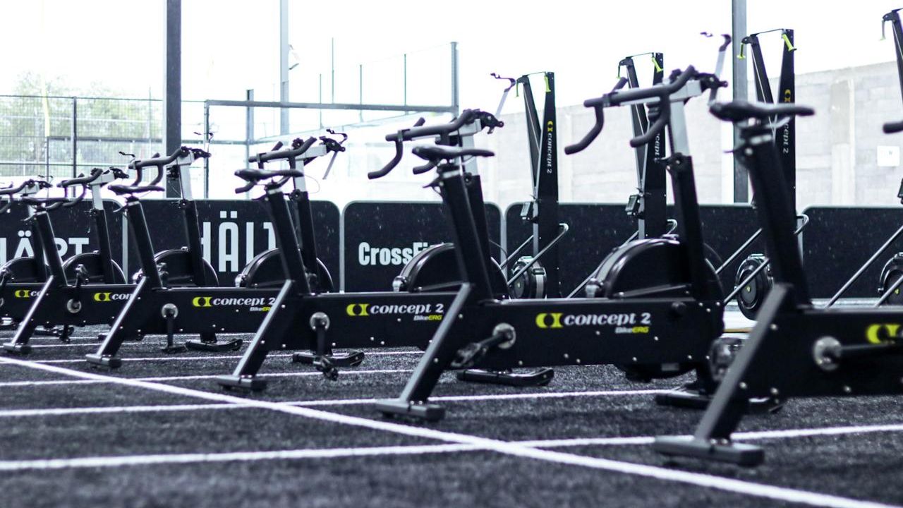 Imagem da estrutura da academia