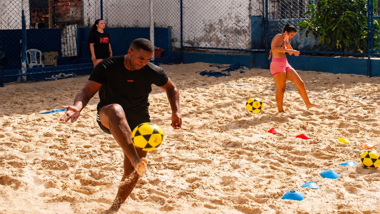 Imagem da estrutura da academia